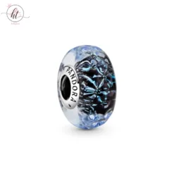 Pandora Moments Wavy Blue Murano Charm