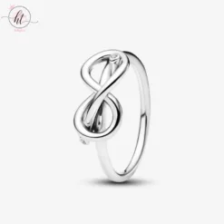 Sterling Silver Infinity Knot Ring