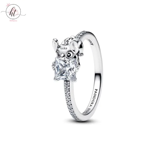 Stitch-Inspired Sterling Silver Ring – Friendship Journey